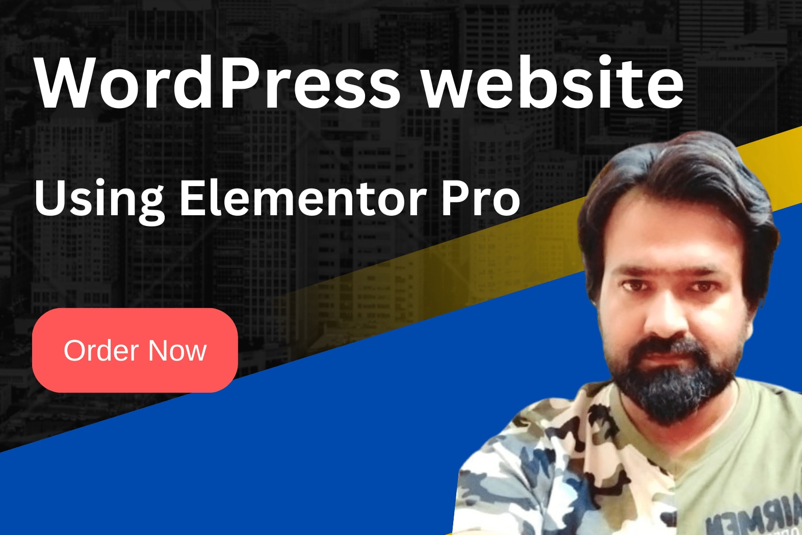 Portfolio for Wordpress website using Elementor