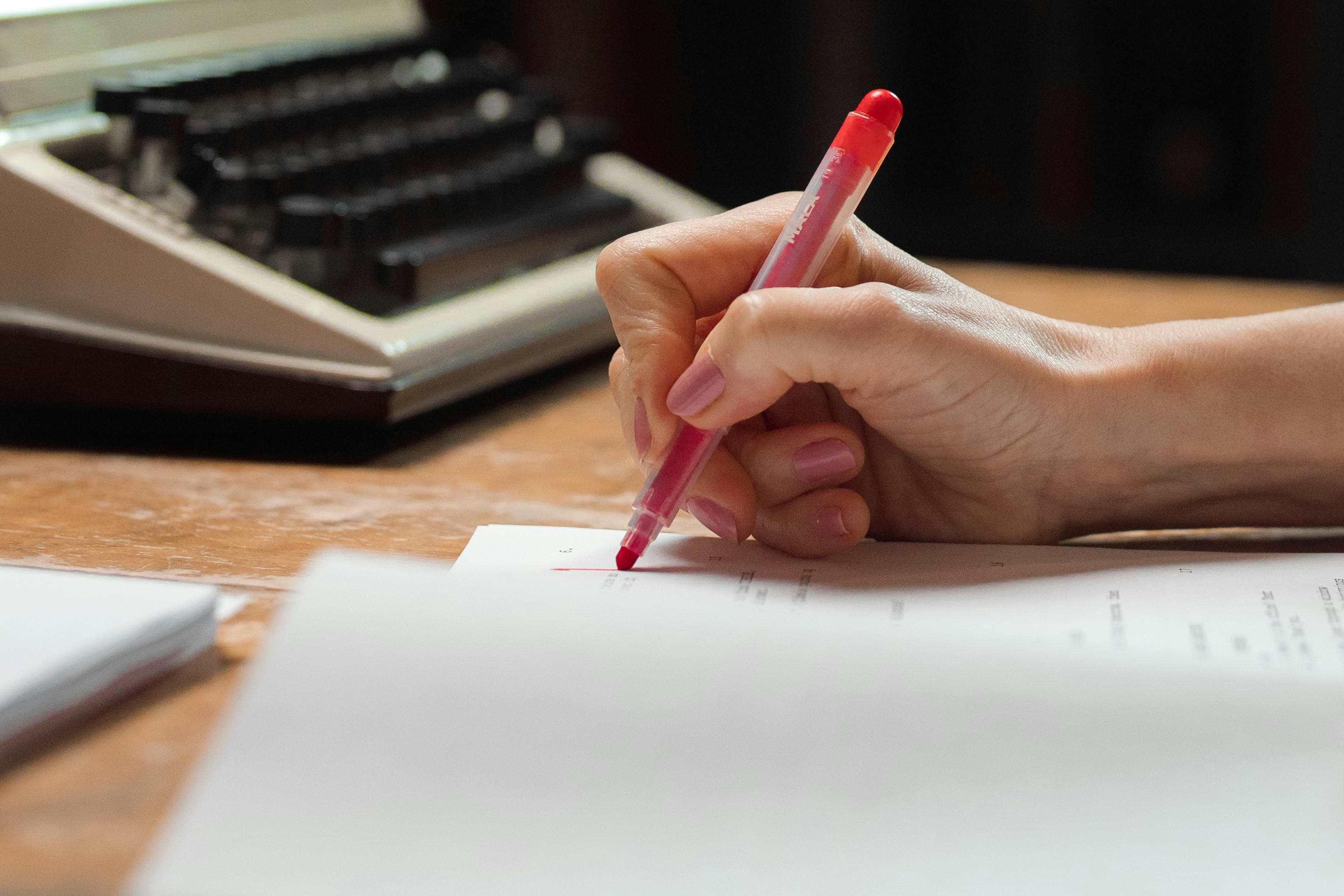 Portfolio for Proof reading services
