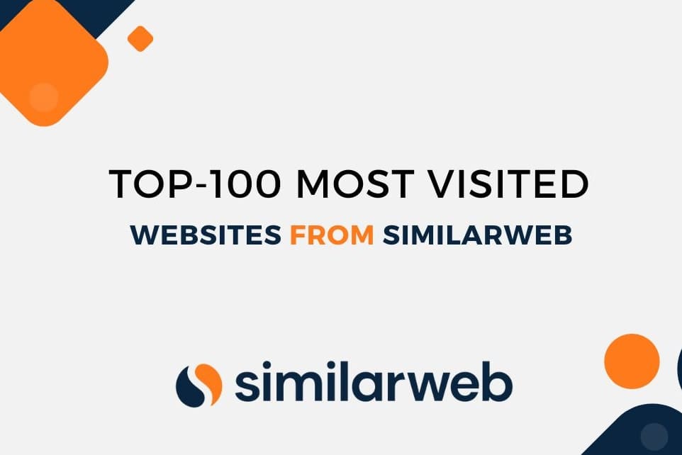 Portfolio for Most Visited Websites from SimilarWeb