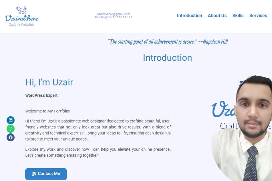 Portfolio for WordPress Development Services: