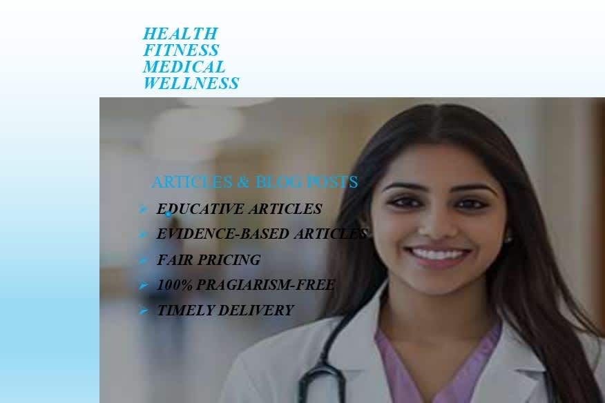 Portfolio for Creative, Content and Technical Writing