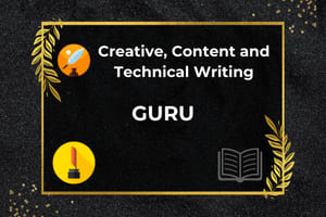 Portfolio for Creative, Content and Technical Writing