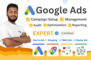 Portfolio for Google Ads Manager | PPC|Shopping|Video