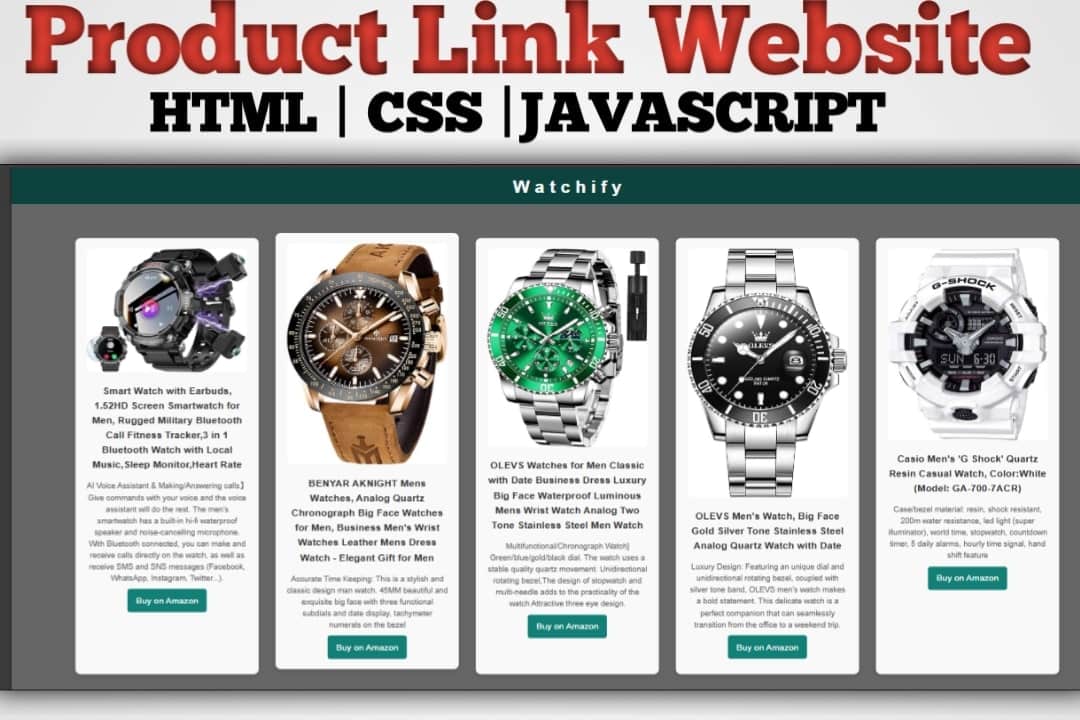 Portfolio for Product dropshipping website Design