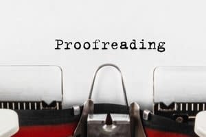 Portfolio for Proofreading