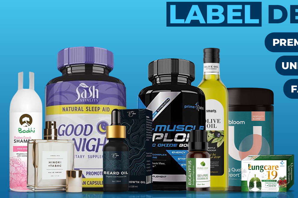 Portfolio for Packaging Design & Label Design