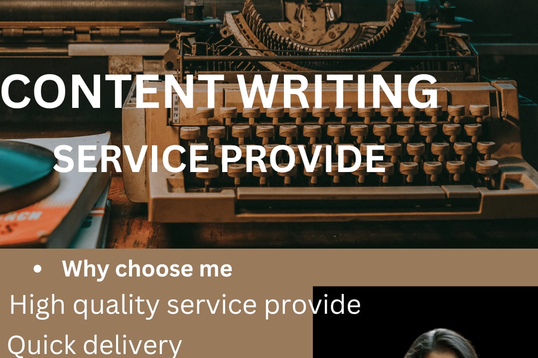 Portfolio for content writing