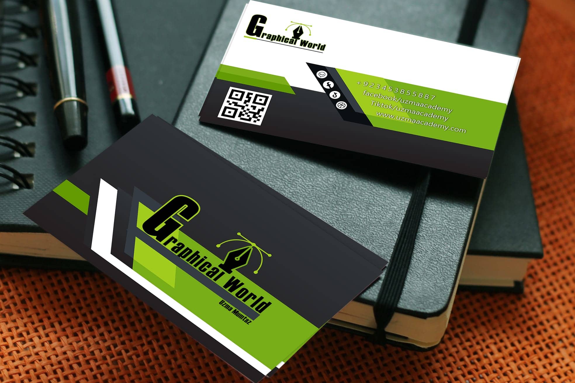 Portfolio for Custom Business Card Design
