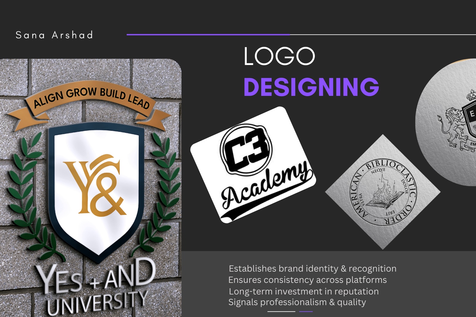 Portfolio for Professional Graphic Designing