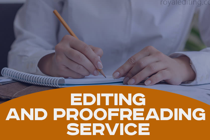 Portfolio for Proofreading and editing