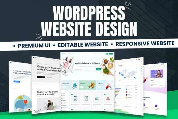 Portfolio for wordpress ecommerce website Woocommerce