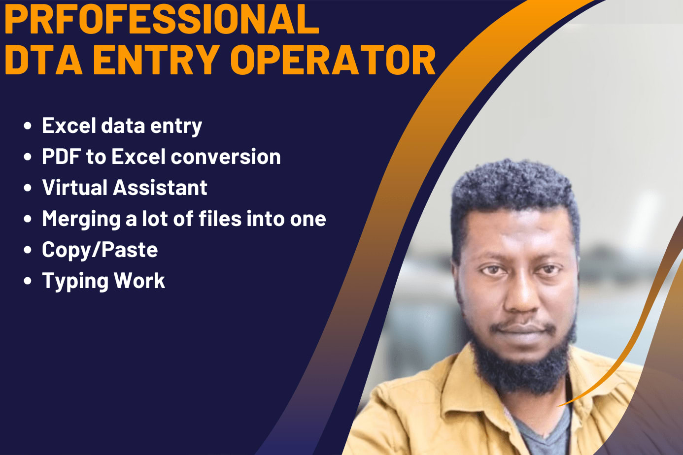 Portfolio for Data Entry