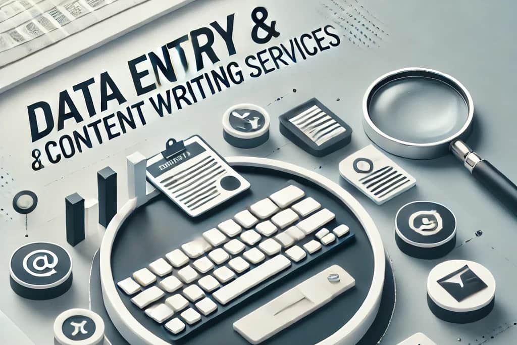 Portfolio for Data entry, technical writing