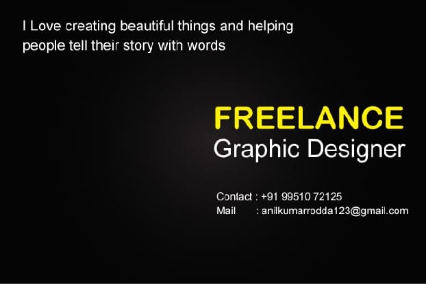 Portfolio for Creative graphic designer