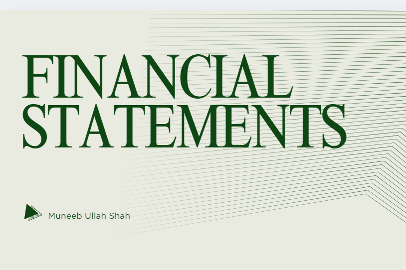 Portfolio for Preparation of financial statements