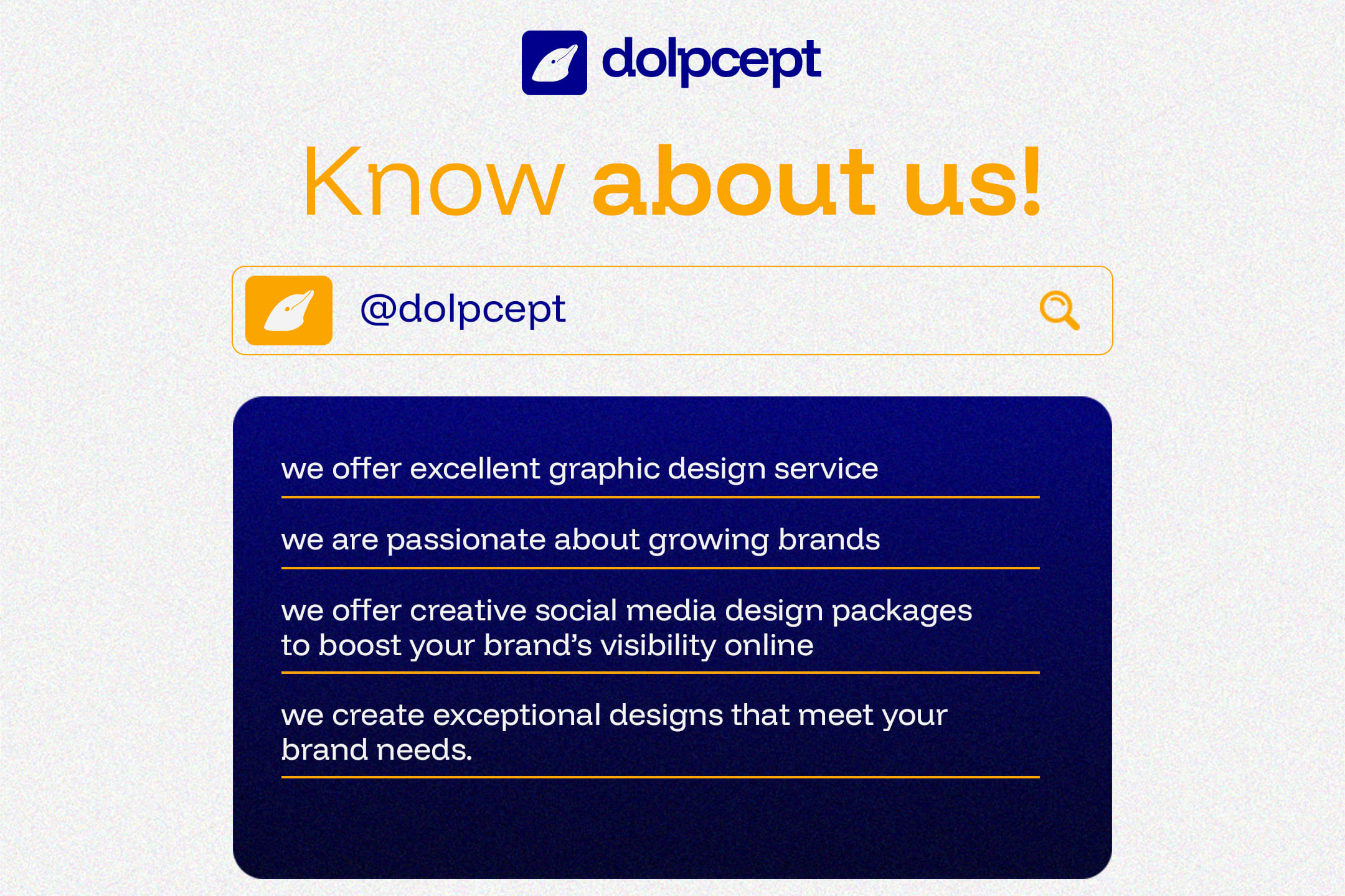Portfolio for Graphic design