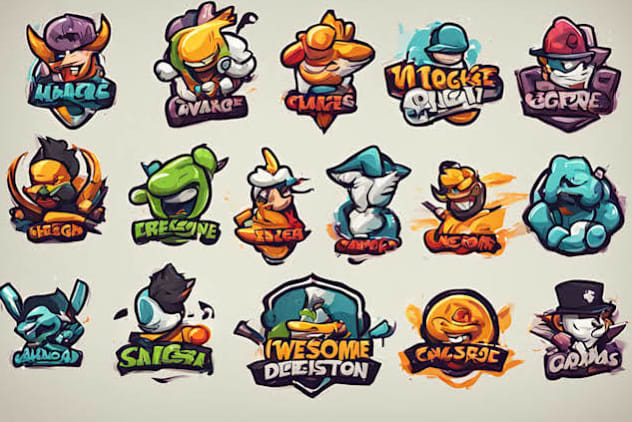 Portfolio for Cartoon Logo Design
