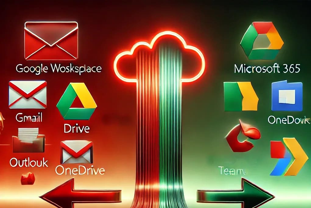 Portfolio for Migration Microsoft 365 to Google Worksp