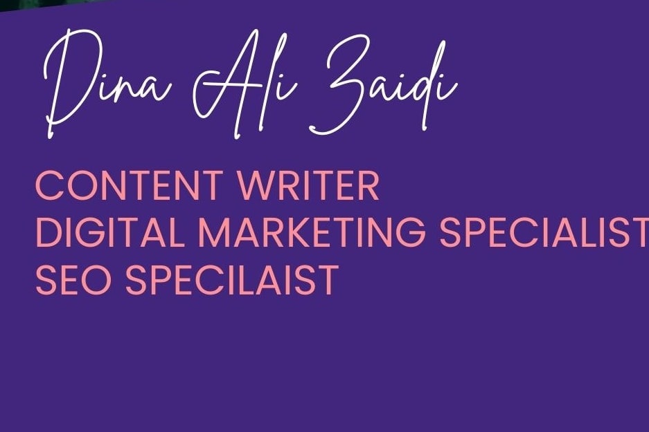 Portfolio for SEO Content Writing And Digital Marketer
