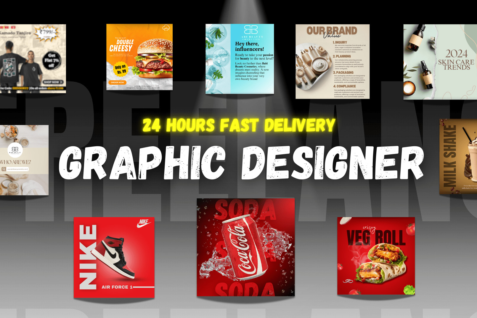 Portfolio for GRAPHIC DESIGNER | FREELANCER