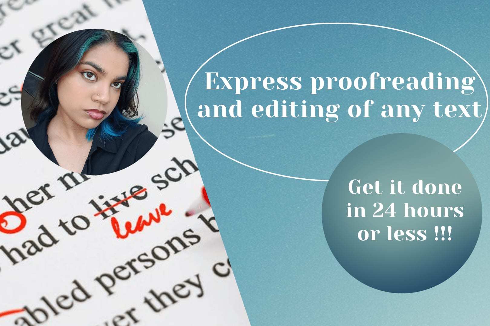 Portfolio for Editing and Proofreading Within 24 Hours