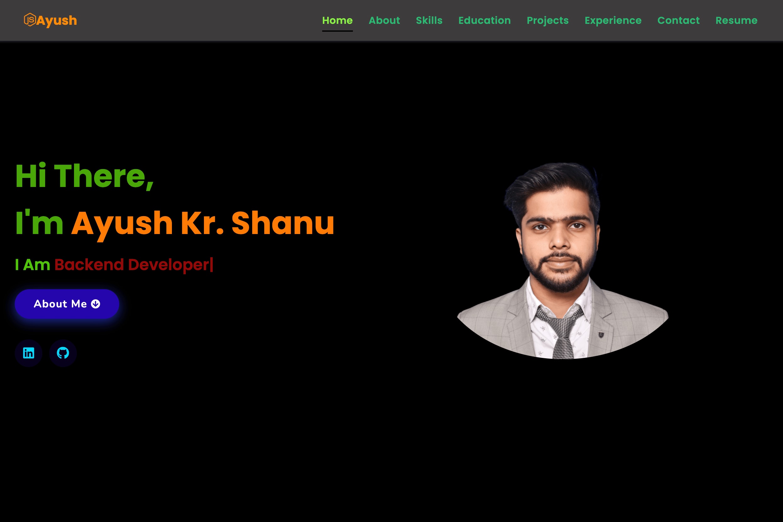 Portfolio for Web and app developement