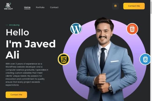 Portfolio for Professional WordPress Developer