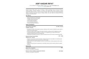 Portfolio for CV, Cover Letter, and LinkedIn Profile