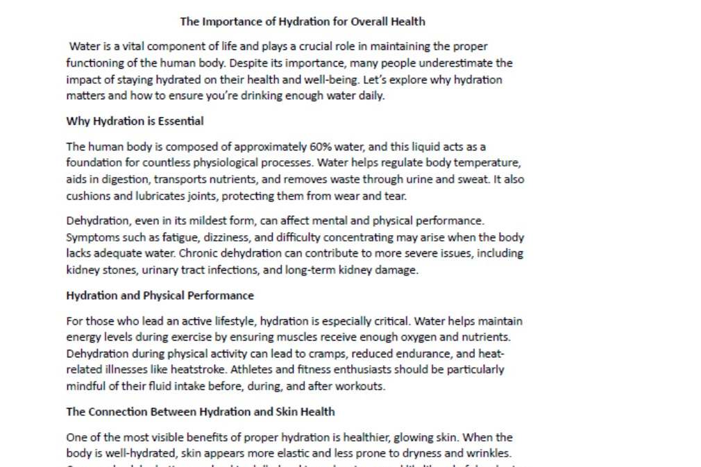 Portfolio for TECHNICAL writting