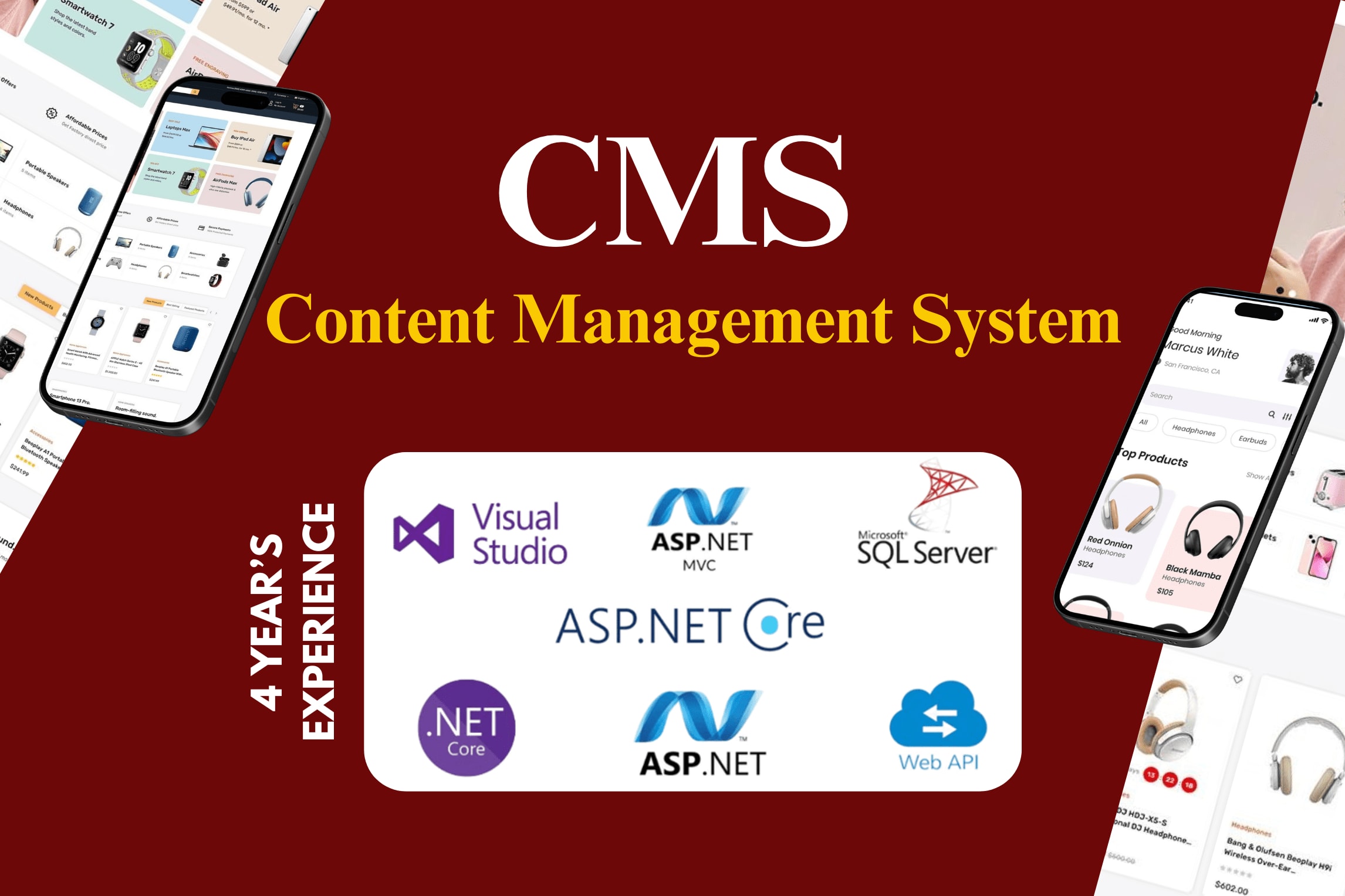 Portfolio for Content Management System (CMS)