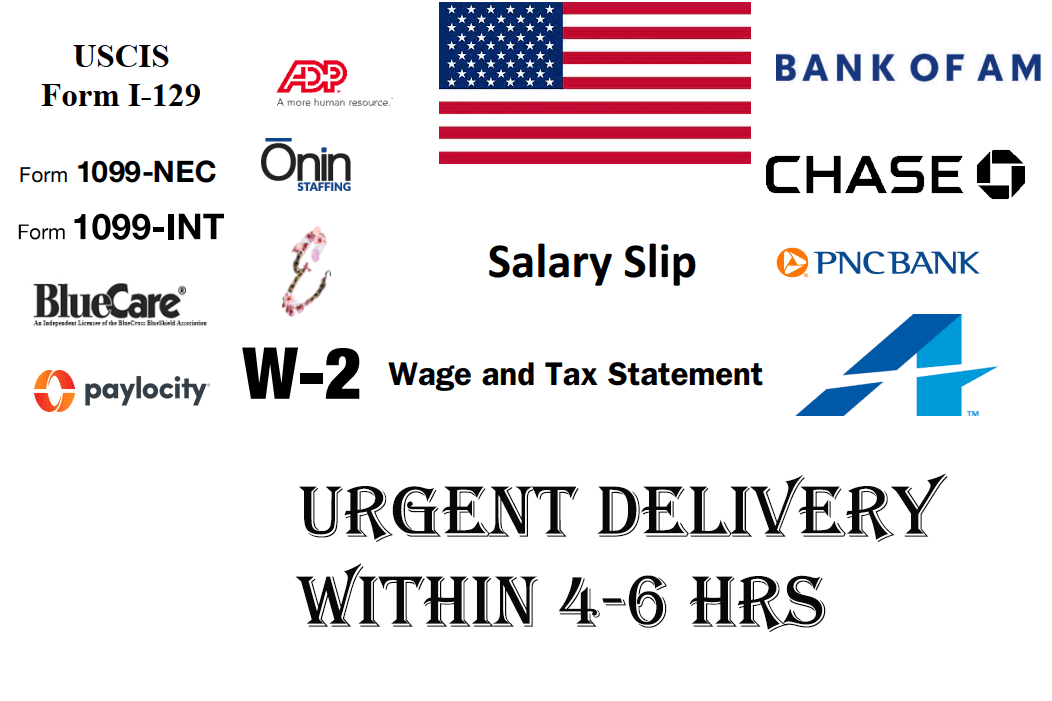 Portfolio for I will make paystubs, payslip, pay stub