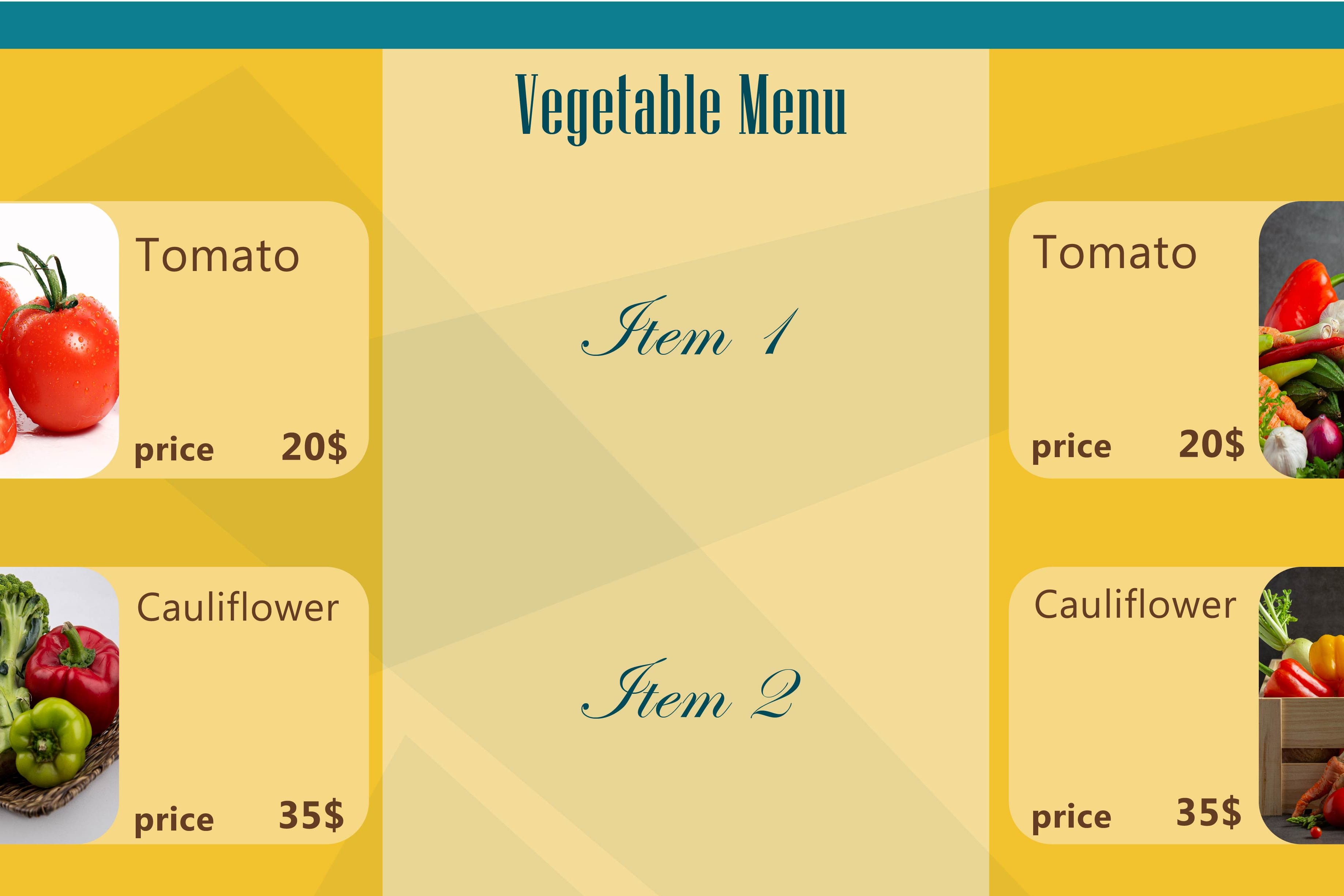 Portfolio for Menu/Banner/Logo/Poster design