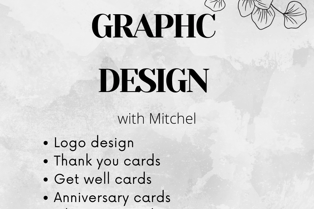 Portfolio for Graphic Design, Custom Logos and Cards