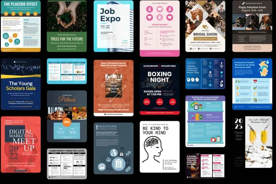 Portfolio for Digital Infographic Poster Design