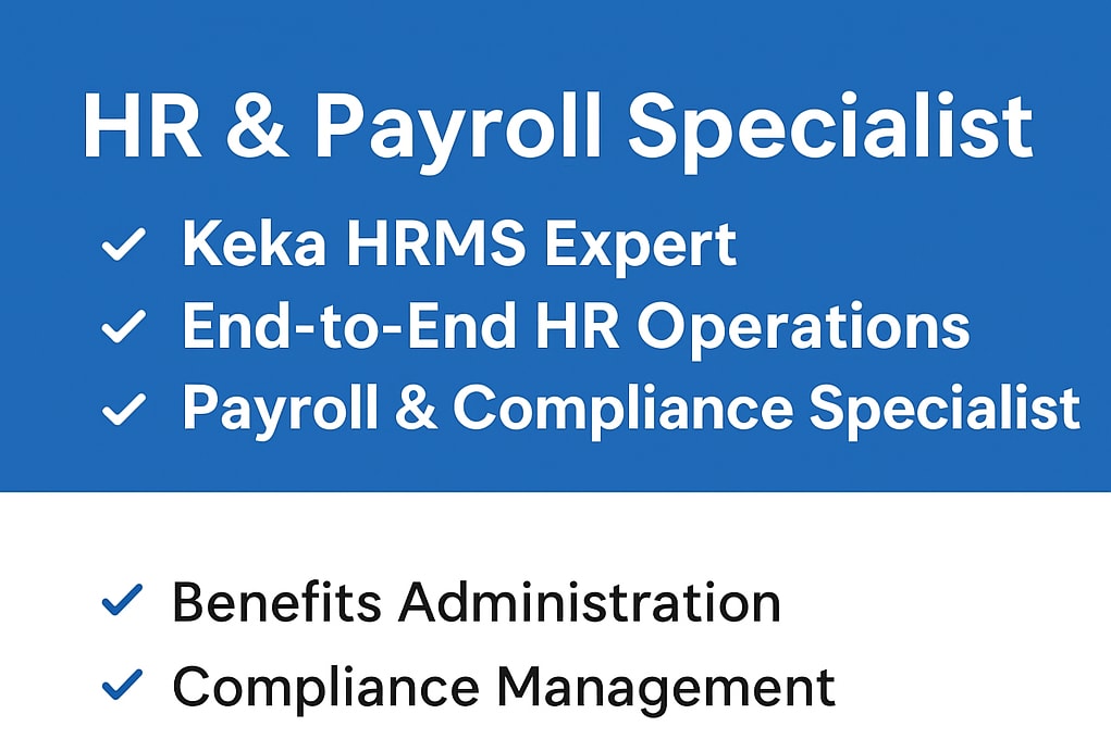 Portfolio for HR Ops & Payroll Specialist| Keka HRMS