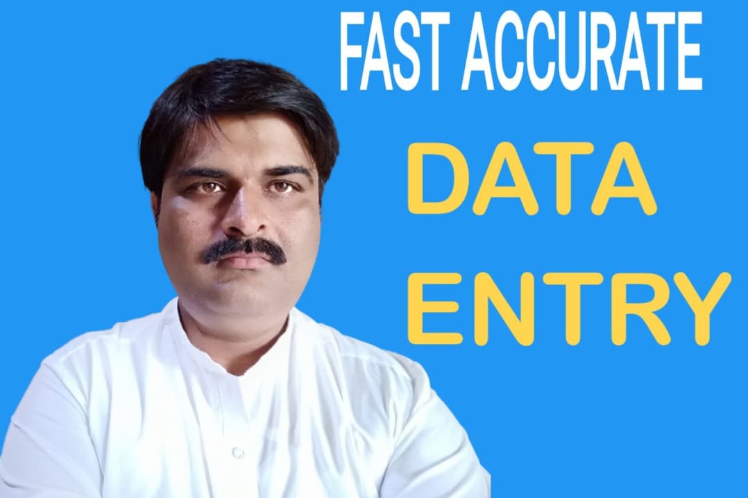 Portfolio for A professional data entry Service