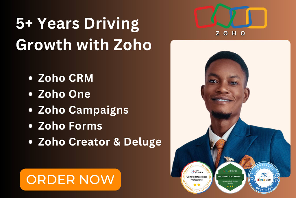 Portfolio for Zoho Expert | CRM, Creator, Zoho One