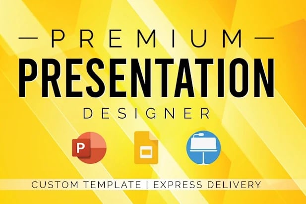 Portfolio for Custom PowerPoint Template Design