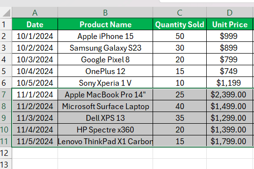 Portfolio for data sorting, data formating and clean