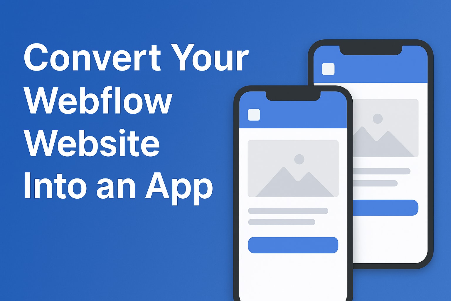Portfolio for Convert Webflow Website into Application