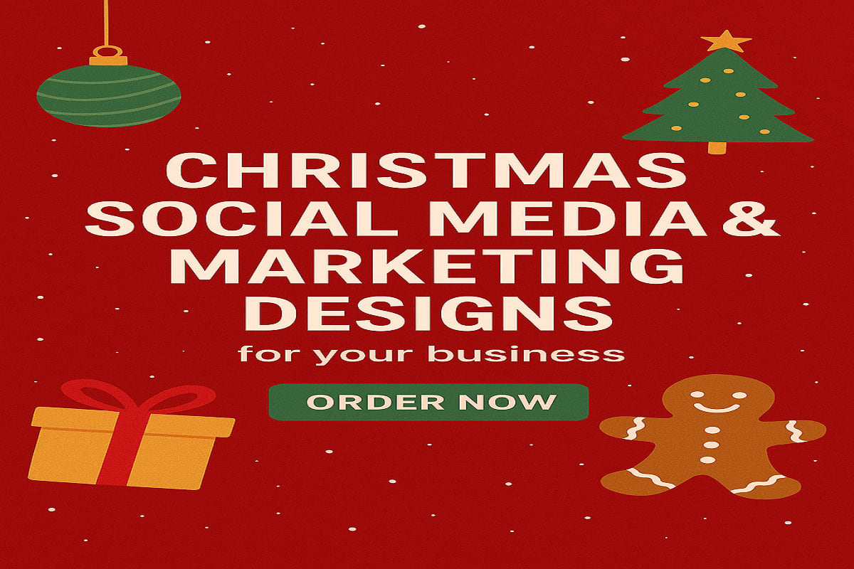 Portfolio for Christmas Social Media Designs