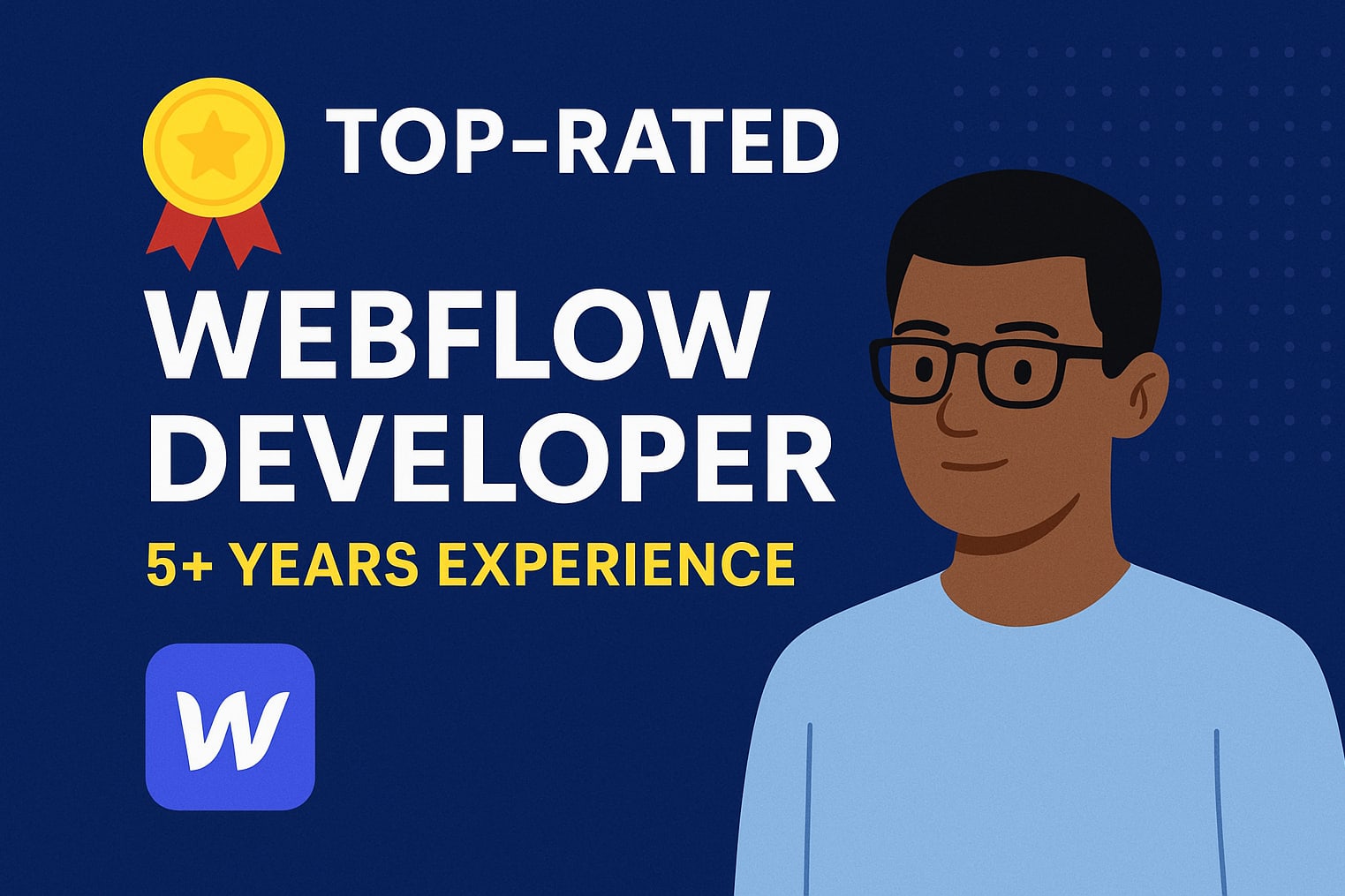 Portfolio for Webflow Developer | Figma to Webflow
