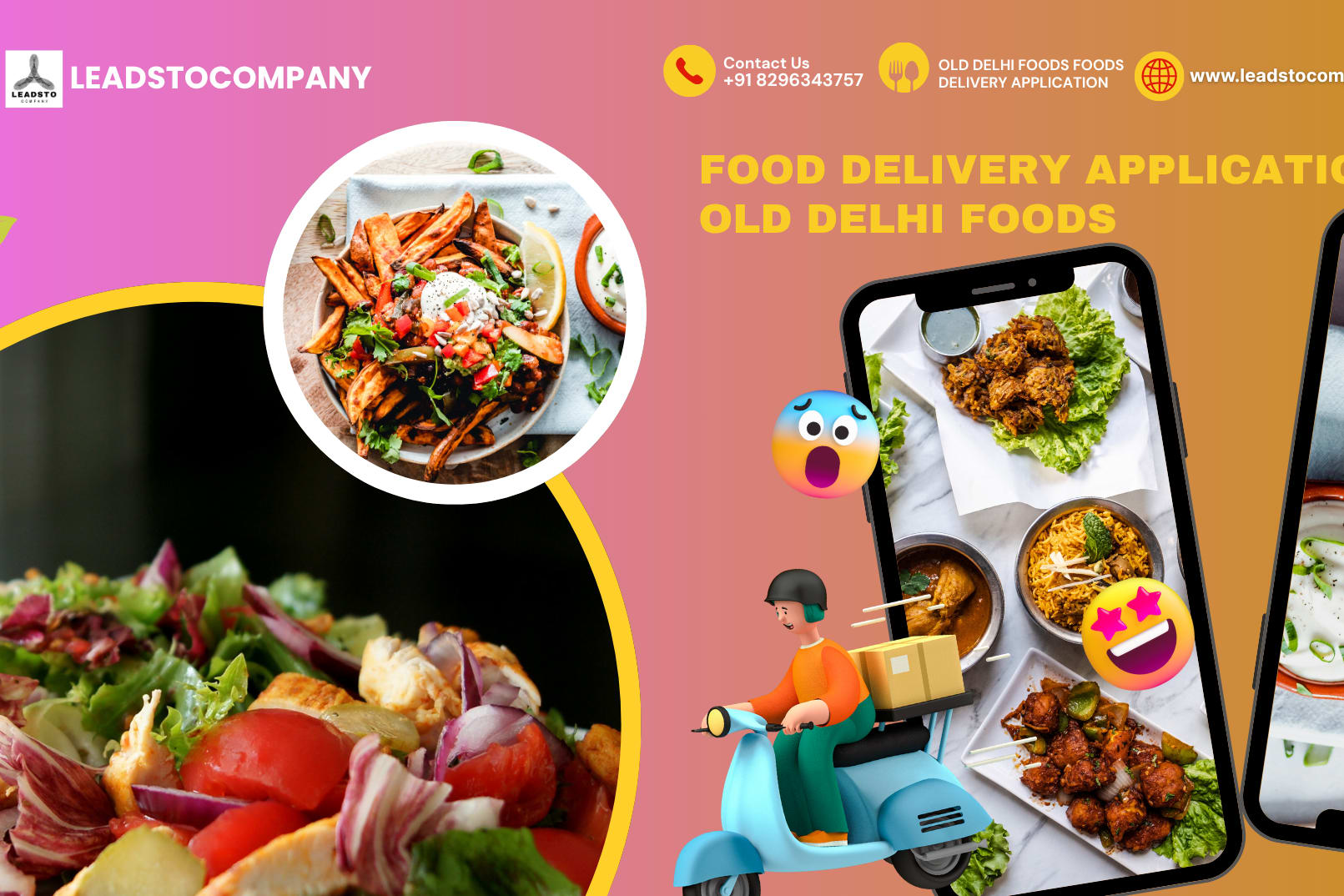 Portfolio for Old Delhi Food Delivery Application