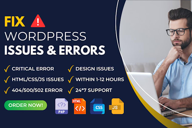 Portfolio for WordPress Bug Fixing