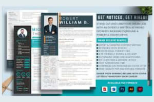 Portfolio for Job appealing Cv template