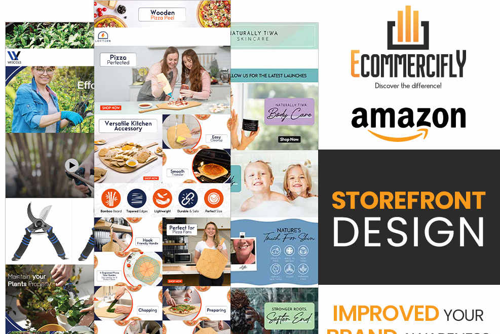 Portfolio for Amazon StoreFront Design