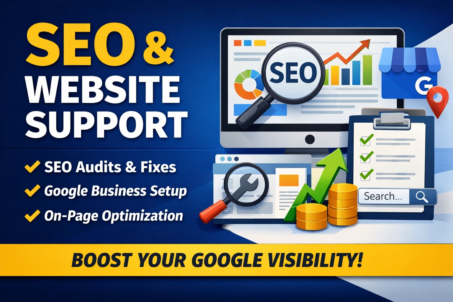 Portfolio for SEO & Website Support Specialist | Audit