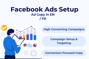 Portfolio for Facebook Ads Setup + Ad Copy (EN / FR)