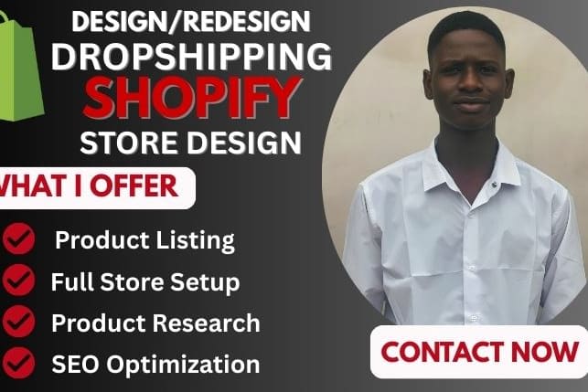 Portfolio for High-Converting Shopify Store Design