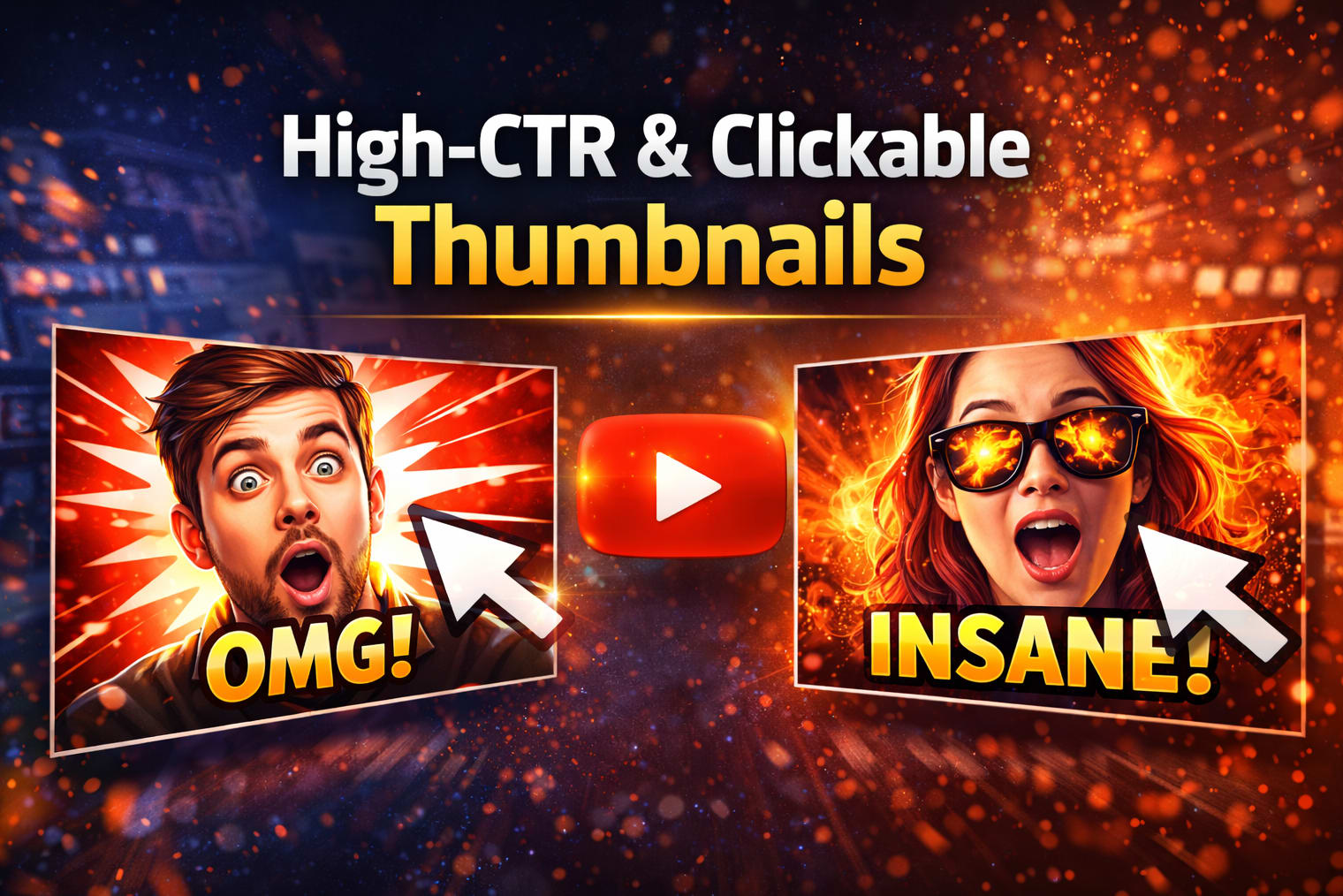 Portfolio for High-CTR & Clickable Thumbnails